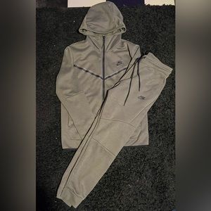 Army Green Nike Tech Jumpsuit